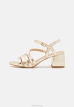 Z62T1435 Women Anna Field Sandals Gold - Image 2