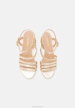 Z62T1435 Women Anna Field Sandals Gold - Image 6