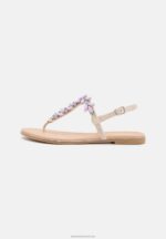 Z62T1439 Women Anna Field Chio Sandals Beige - Image 2