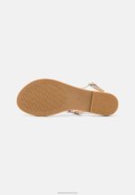 Z62T1439 Women Anna Field Chio Sandals Beige - Image 5
