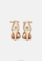 Z62T1441 Women Anna Field Sandals Gold - Image 4