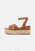 Z62T1454 Women Anna Field Espadrilles Cognac - Image 2