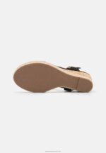 Z62T1455 Women Anna Field Platform Sandals Black - Image 5