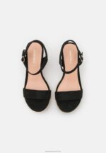 Z62T1455 Women Anna Field Platform Sandals Black - Image 6