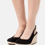 Z62T1458 Women Anna Field Platform Sandals Black