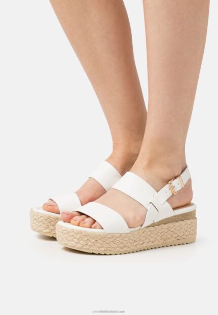 Z62T1459 Women Anna Field Espadrilles White