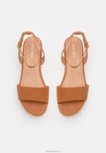 Z62T1471 Women Anna Field Platform Sandals Cognac - Image 6