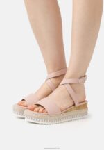 Z62T1476 Women Anna Field Espadrilles Light Pink