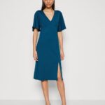 Z62T147 Women Anna Field Jersey Dress Blue