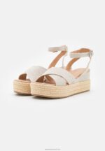 Z62T1486 Women Anna Field Espadrilles Beige - Image 3