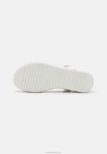 Z62T1489 Women Anna Field Platform Sandals White - Image 5