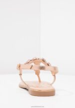 Z62T1497 Women Anna Field T-Bar Sandals Rose Gold - Image 5