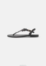 Z62T1498 Women Anna Field T-Bar Sandals Black - Image 2