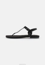 Z62T1504 Women Anna Field T-Bar Sandals Black - Image 2