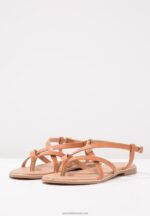 Z62T1508 Women Anna Field T-Bar Sandals Cognac - Image 4