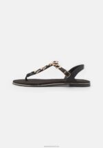 Z62T1530 Women Anna Field T-Bar Sandals Black - Image 2