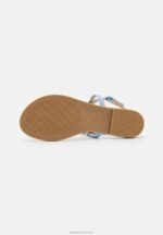 Z62T1533 Women Anna Field T-Bar Sandals Light Blue - Image 5