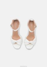 Z62T1554 Women Anna Field High Heeled Sandals White - Image 6