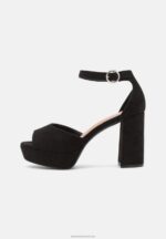 Z62T1562 Women Anna Field Platform Sandals Black - Image 2