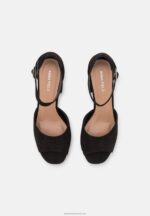 Z62T1562 Women Anna Field Platform Sandals Black - Image 6