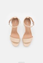 Z62T1571 Women Anna Field High Heeled Sandals Off-White - Image 6