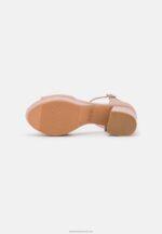 Z62T1577 Women Anna Field Platform Sandals Light Pink - Image 5