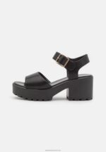 Z62T1583 Women Anna Field Platform Sandals Black - Image 2