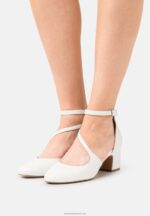 Z62T1591 Women Anna Field Classic Heels White