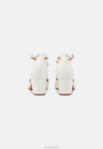 Z62T1591 Women Anna Field Classic Heels White - Image 4