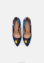 Z62T1592 Women Anna Field Classic Heels Dark Blue - Image 6