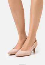 Z62T1593 Women Anna Field Classic Heels Light Pink