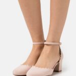 Z62T1601 Women Anna Field Classic Heels Light Pink
