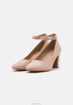 Z62T1605 Women Anna Field Classic Heels Light Pink - Image 3