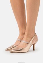 Z62T1611 Women Anna Field Classic Heels Gold