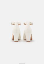 Z62T1617 Women Anna Field Classic Heels White - Image 4