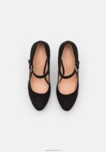 Z62T1619 Women Anna Field Classic Heels Black - Image 5