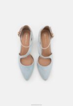 Z62T1621 Women Anna Field Classic Heels Light Blue - Image 6
