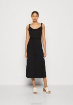 Z62T162 Women Anna Field Jersey Dress Black