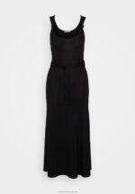 Z62T162 Women Anna Field Jersey Dress Black - Image 5