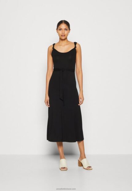 Z62T162 Women Anna Field Jersey Dress Black