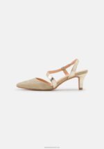 Z62T1631 Women Anna Field Classic Heels Gold - Image 2