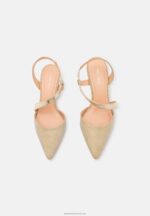Z62T1631 Women Anna Field Classic Heels Gold - Image 6