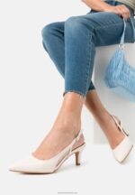 Z62T1638 Women Anna Field Classic Heels White