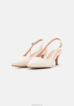 Z62T1638 Women Anna Field Classic Heels White - Image 3