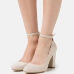 Z62T1643 Women Anna Field Classic Heels Taupe