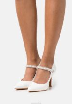 Z62T1652 Women Anna Field Classic Heels Off-White