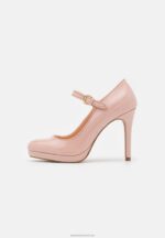 Z62T1656 Women Anna Field Classic Heels Light Pink - Image 2