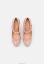 Z62T1656 Women Anna Field Classic Heels Light Pink - Image 6