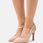Z62T1663 Women Anna Field Classic Heels Light Pink