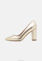 Z62T1675 Women Anna Field Classic Heels Gold - Image 2